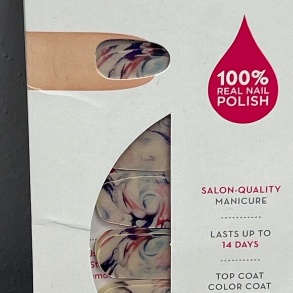 Incoco Nail Polish Applique Strips Masterpiece 16 Strips Double ended NIP - Picture 2 of 4